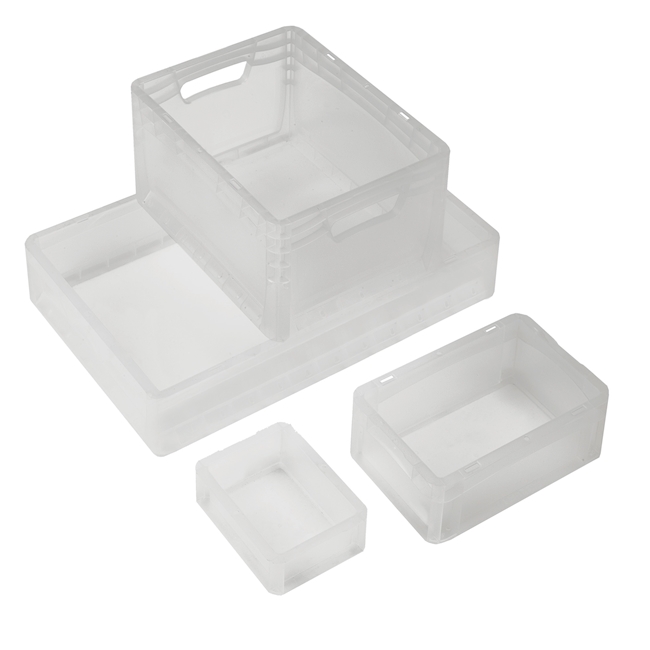 Euronormbox transparent PP 200x150x70